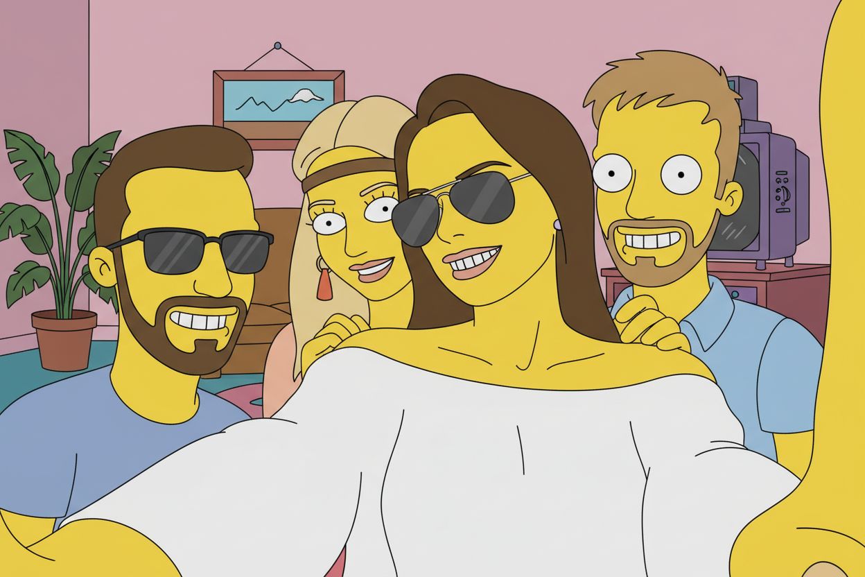 After - Yellow Cartoon